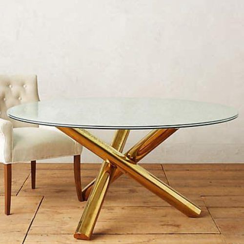 Glass Dining Tables With Wooden Legs (Photo 13 of 20)