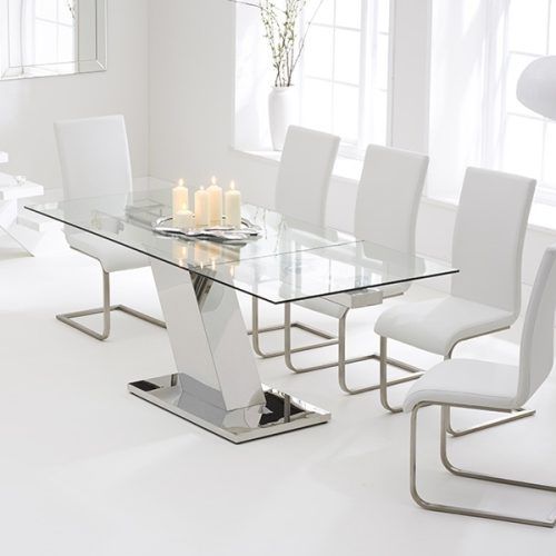 Glass Extendable Dining Tables And 6 Chairs (Photo 4 of 20)