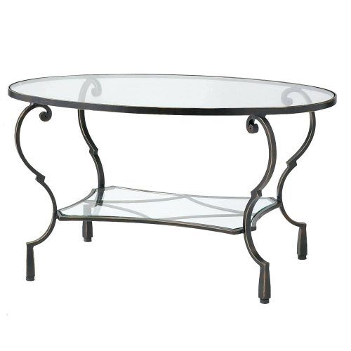 Propel Modern Chrome Oval Coffee Tables (Photo 17 of 20)