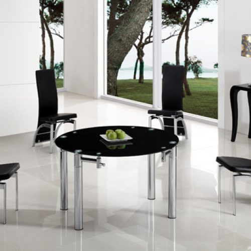 Glass Round Extending Dining Tables (Photo 11 of 20)