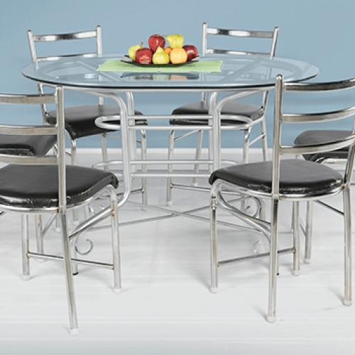 6 Seater Glass Dining Table Sets (Photo 9 of 20)