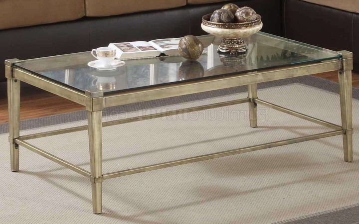 The Best Metal Coffee Tables with Glass Top