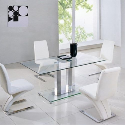 Clear Glass Dining Tables And Chairs (Photo 15 of 20)
