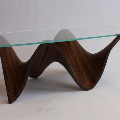 Round Glass And Wood Coffee Tables (Photo 14 of 20)