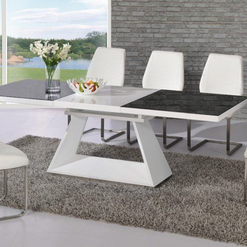 Gloss White Dining Tables And Chairs (Photo 18 of 20)