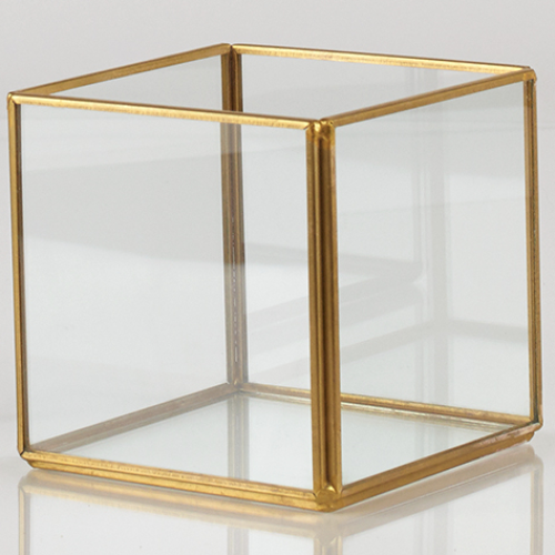 Geometric Glass Top Gold Console Tables (Photo 16 of 20)