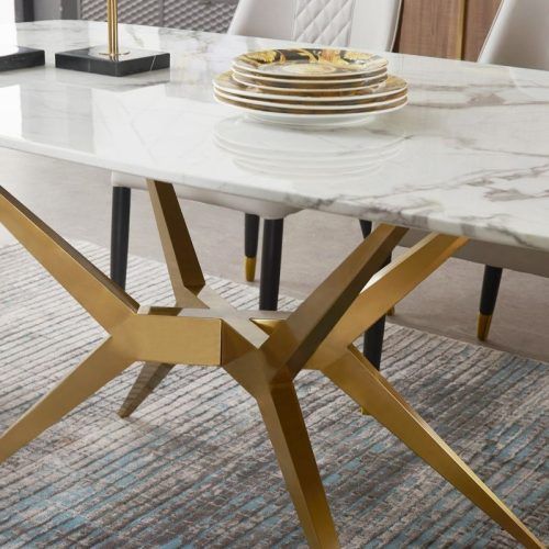 Gold Dining Tables (Photo 17 of 20)