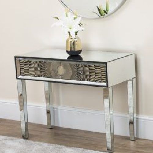 Antique Gold And Glass Console Tables (Photo 13 of 20)