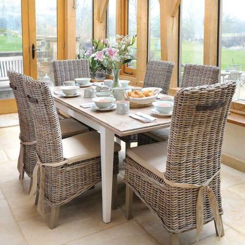 Rattan Dining Tables And Chairs (Photo 4 of 20)
