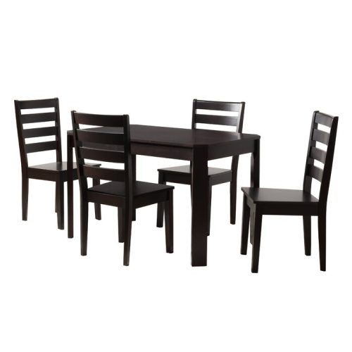 Goodman 5 Piece Solid Wood Dining Sets (Set Of 5) (Photo 1 of 20)
