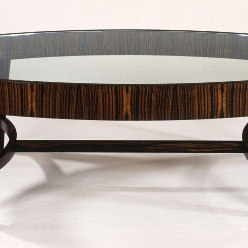 Oval Glass And Wood Coffee Tables (Photo 2 of 20)