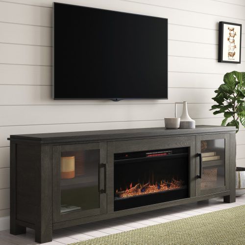 Eutropios Tv Stand With Electric Fireplace Included (Photo 5 of 20)