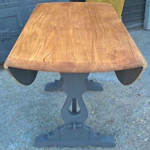 Gray Drop Leaf Tables (Photo 13 of 20)