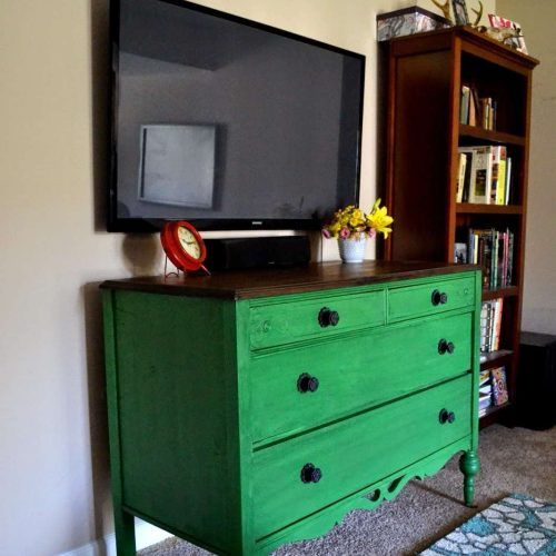Green Tv Stands (Photo 5 of 15)