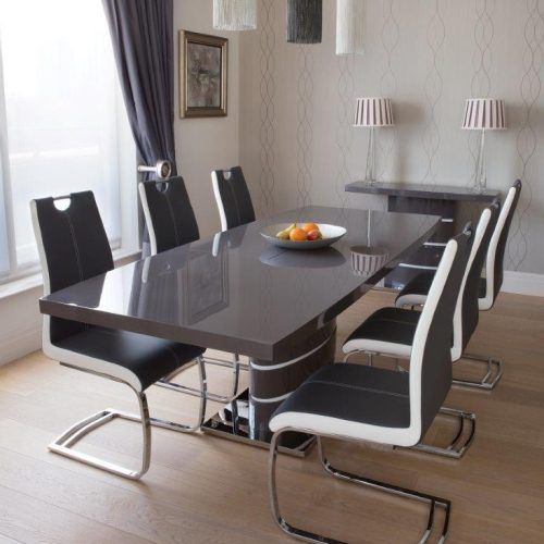 Grey Glass Dining Tables (Photo 7 of 20)