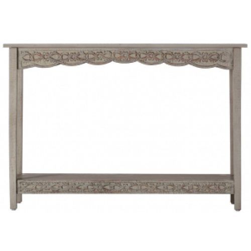 Gray Wash Console Tables (Photo 13 of 20)