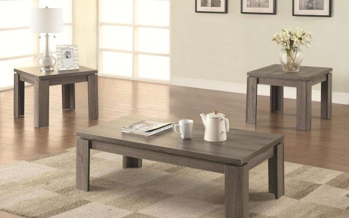 20 Ideas of Grey Wood Coffee Tables