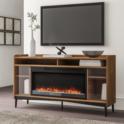 Neilsen Tv Stands For Tvs Up To 50" With Fireplace Included (Photo 8 of 20)