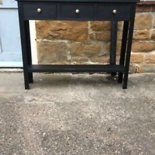 Vintage Coal Console Tables (Photo 12 of 20)