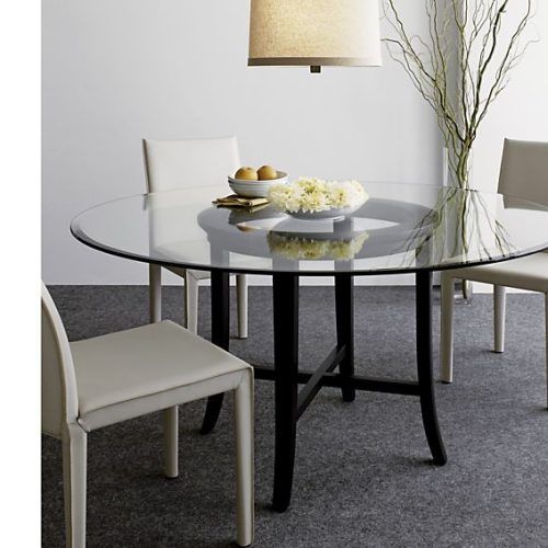 Round Black Glass Dining Tables And Chairs (Photo 17 of 20)