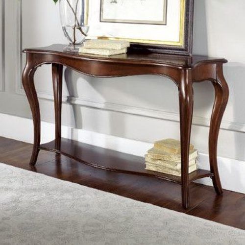 Heartwood Cherry Wood Console Tables (Photo 14 of 20)