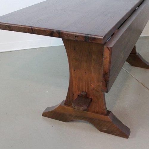 Adams Drop Leaf Trestle Dining Tables (Photo 7 of 20)