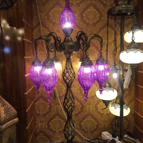Purple Floor Lamps (Photo 6 of 20)