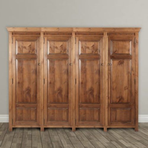 Large Wooden Wardrobes (Photo 1 of 20)