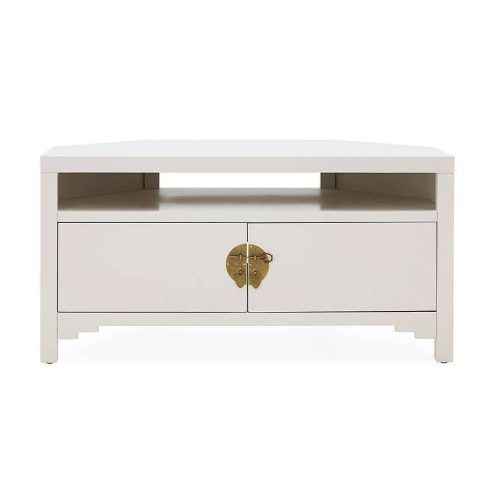 Hanna Oyster Corner Tv Stands (Photo 1 of 8)