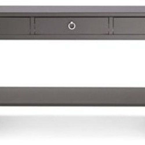 Gray And Black Console Tables (Photo 7 of 20)