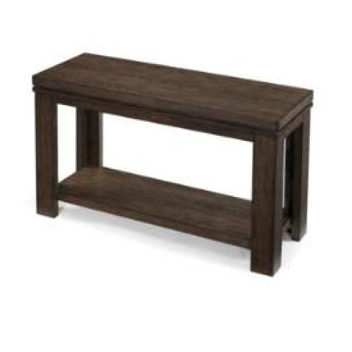 Warm Pecan Console Tables (Photo 17 of 20)