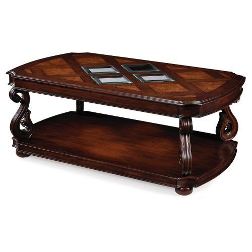 Cohler Traditional Brown Cherry Oval Coffee Tables (Photo 13 of 20)