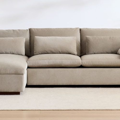 Sofa Beds With Right Chaise And Pillows (Photo 11 of 20)
