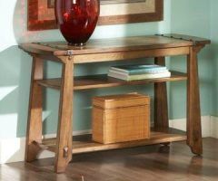 20 Best Collection of Rustic Oak and Black Console Tables