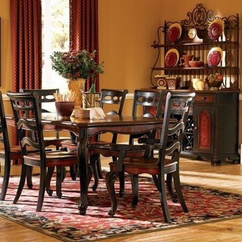 Bale 6 Piece Dining Sets With Dom Side Chairs (Photo 6 of 20)