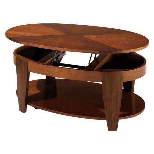 Oval Wooden Coffee Tables (Photo 13 of 20)