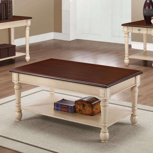 White And Brown Coffee Tables (Photo 3 of 20)