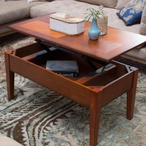 Oak Coffee Table With Storage (Photo 13 of 20)