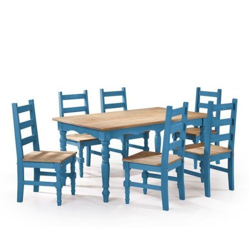 Helms 6 Piece Rectangle Dining Sets With Side Chairs (Photo 2 of 20)