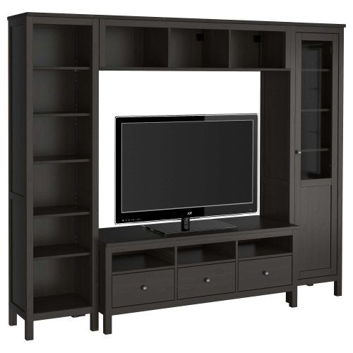 Black Tv Stands With Drawers (Photo 13 of 15)
