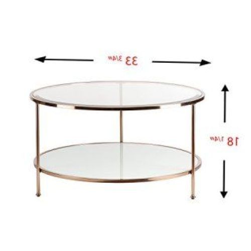 Glass And Gold Oval Console Tables (Photo 7 of 20)