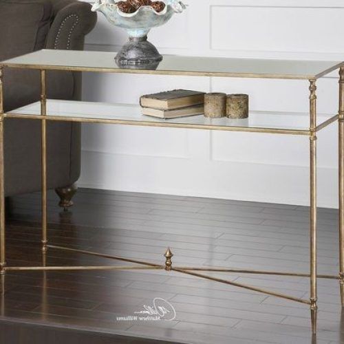 Gold Console Tables (Photo 2 of 20)