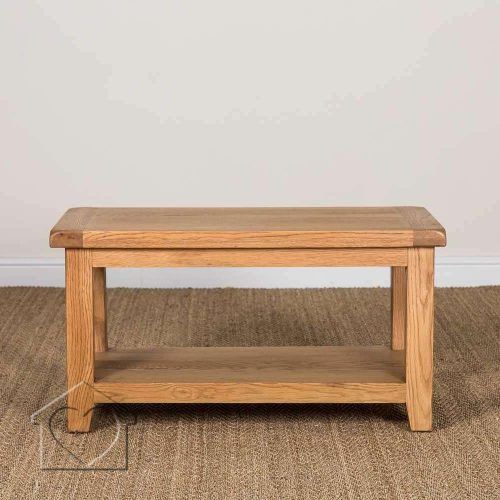 Oak Coffee Table With Shelf (Photo 18 of 20)