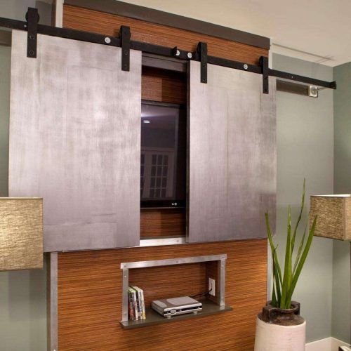Wall Mounted Tv Cabinets With Doors (Photo 19 of 20)
