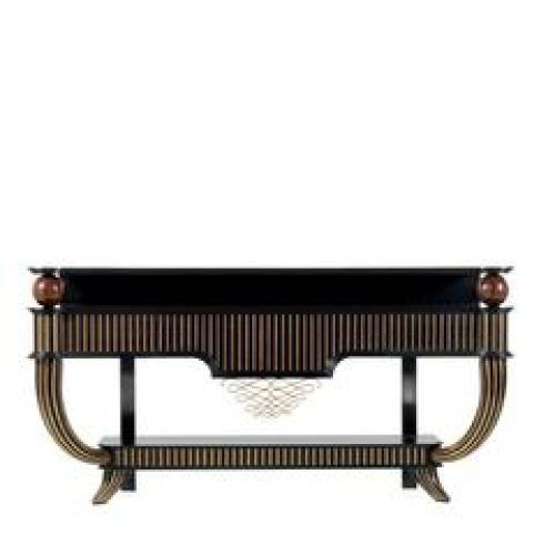Black And Gold Console Tables (Photo 18 of 20)