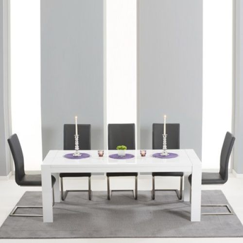 High Gloss Extending Dining Tables (Photo 17 of 20)