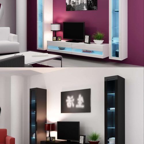 Wall Mounted Tv Cabinets For Flat Screens (Photo 4 of 20)