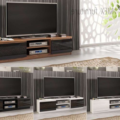 Tv Cabinets Black High Gloss (Photo 15 of 20)