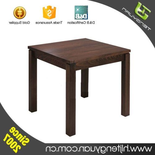 Yaritza 31.5'' Rubberwood Solid Wood Dining Tables (Photo 2 of 20)