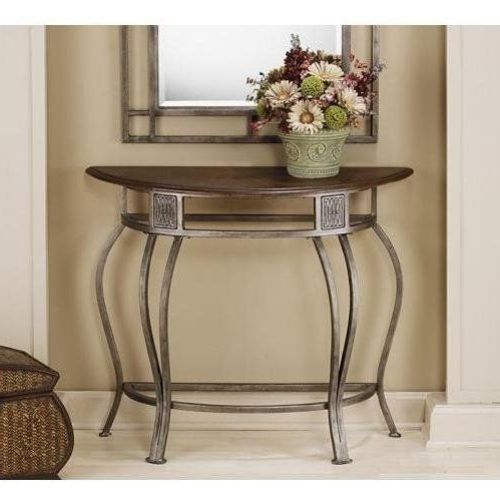 Metallic Gold Modern Console Tables (Photo 9 of 20)